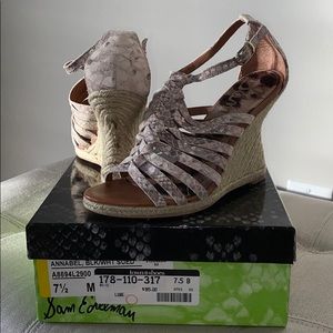 Sam Edelman wedge sandals